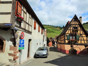 Village Niedermorschwihr no fundo vinhedo Sommerberg GC